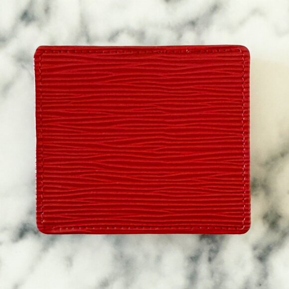 Louis Vuitton Red Epi Coin Pouch Wallet - Picture 2 of 6